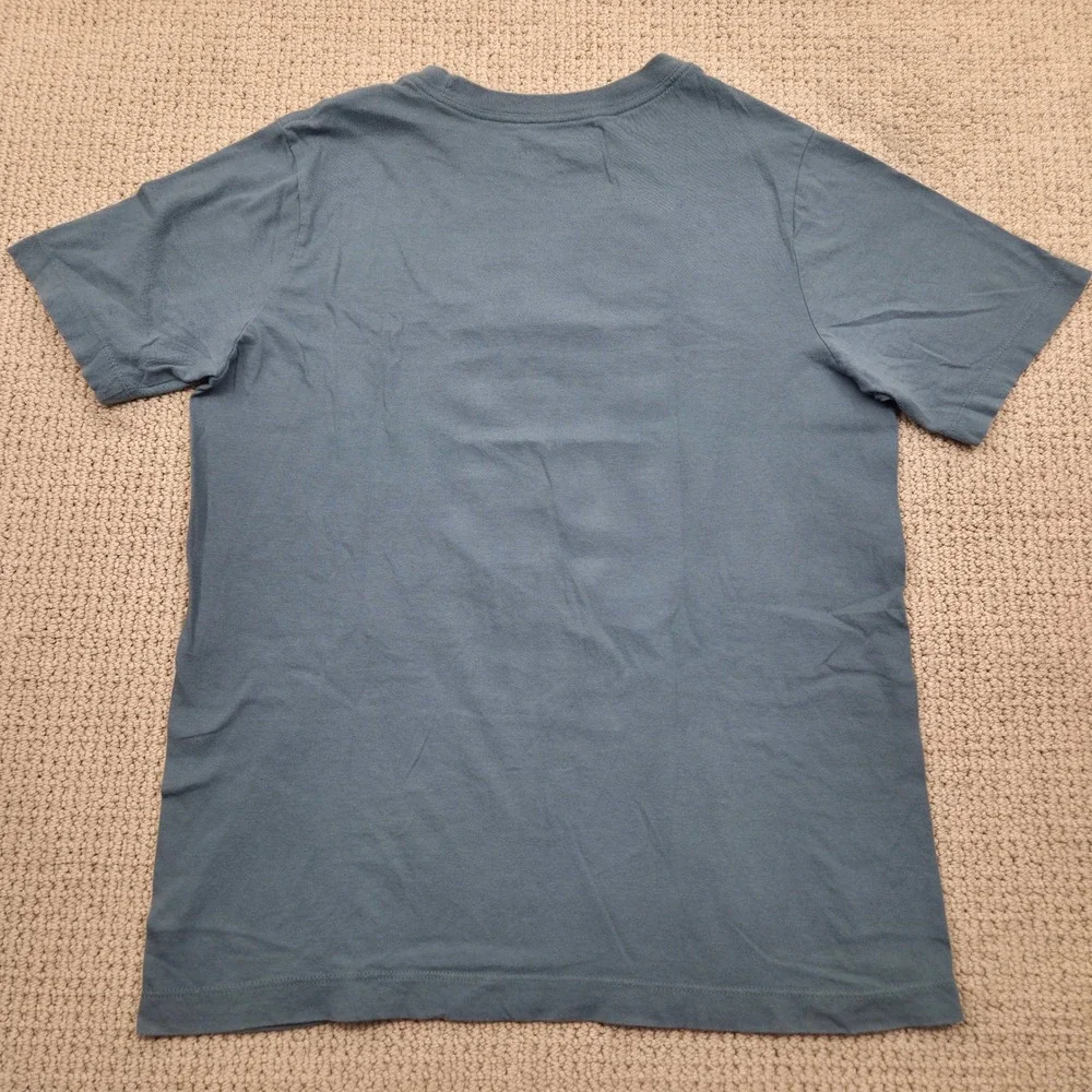 Nike Just Do It Short Sleeve Graphic Tee‎ Shirt Slate Bue Youth XL